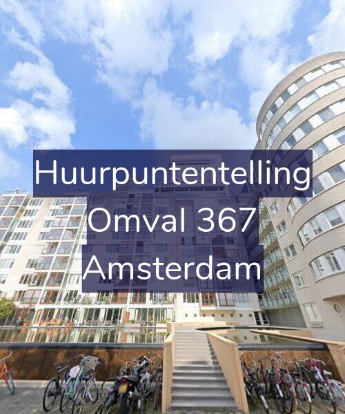Foto gevel Huurpuntentelling voor Omval 367, Amsterdam