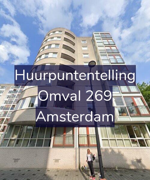 Foto gevel Huurpuntentelling voor Omval 269, Amsterdam