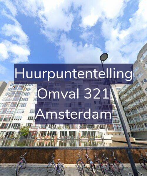 Foto gevel Huurpuntentelling voor Omval 321, Amsterdam