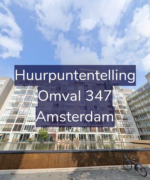 Foto gevel Huurpuntentelling voor Omval 347, Amsterdam
