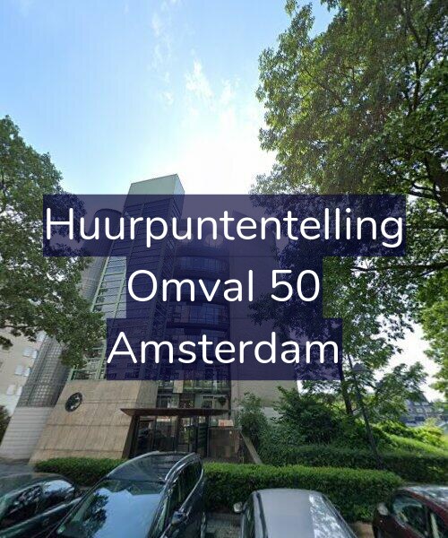 Foto gevel Huurpuntentelling voor Omval 50, Amsterdam