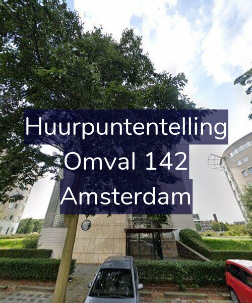 Foto gevel Huurpuntentelling voor Omval 142, Amsterdam
