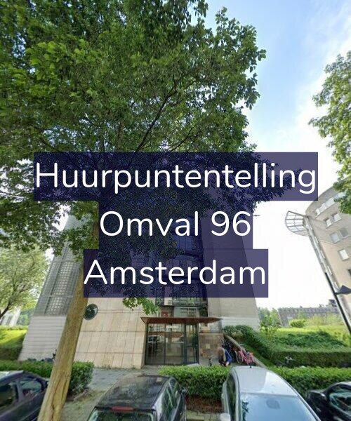 Foto gevel Huurpuntentelling voor Omval 96, Amsterdam