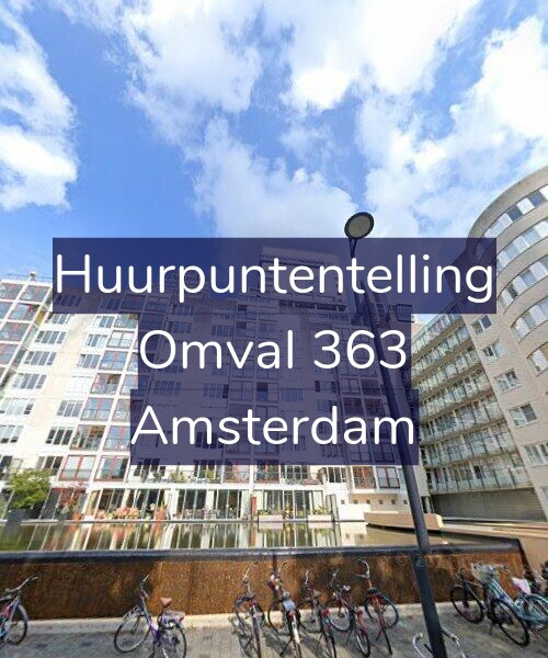 Foto gevel Huurpuntentelling voor Omval 363, Amsterdam