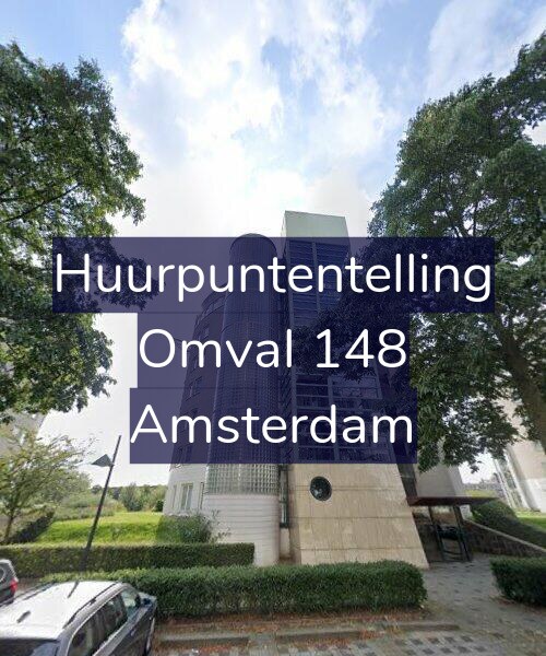Foto gevel Huurpuntentelling voor Omval 148, Amsterdam