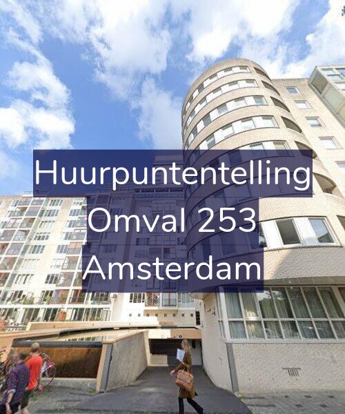 Foto gevel Huurpuntentelling voor Omval 253, Amsterdam
