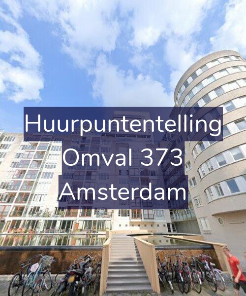 Foto gevel Huurpuntentelling voor Omval 373, Amsterdam