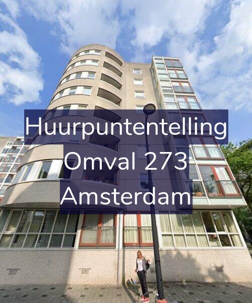 Foto gevel Huurpuntentelling voor Omval 273, Amsterdam