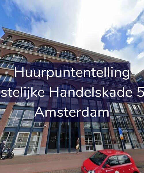 Foto gevel Huurpuntentelling voor Oostelijke Handelskade 579, Amsterdam
