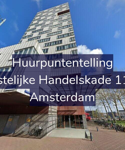 Foto gevel Huurpuntentelling voor Oostelijke Handelskade 1187, Amsterdam