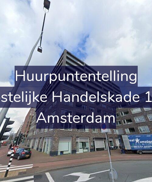 Foto gevel Huurpuntentelling voor Oostelijke Handelskade 129, Amsterdam