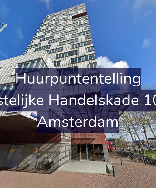 Foto gevel Huurpuntentelling voor Oostelijke Handelskade 1095, Amsterdam