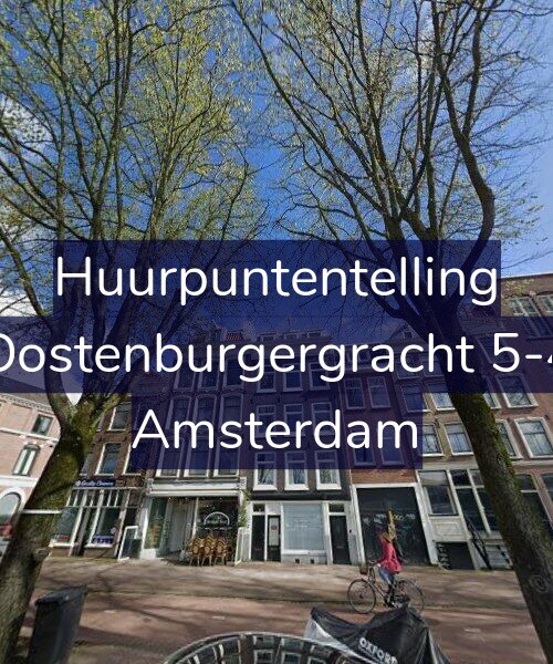 Foto gevel Huurpuntentelling voor Oostenburgergracht 5-4, Amsterdam