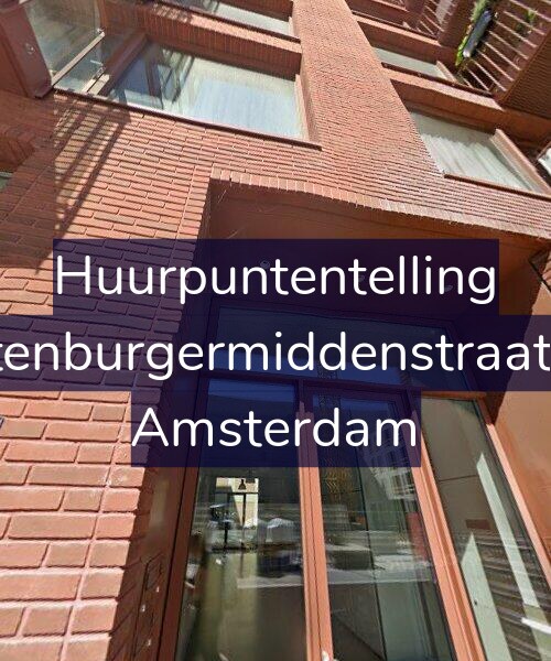 Foto gevel Huurpuntentelling voor Oostenburgermiddenstraat 679, Amsterdam