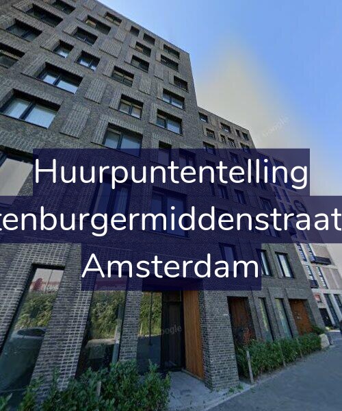 Foto gevel Huurpuntentelling voor Oostenburgermiddenstraat 739, Amsterdam