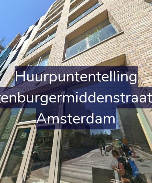 Foto gevel Huurpuntentelling voor Oostenburgermiddenstraat 629, Amsterdam