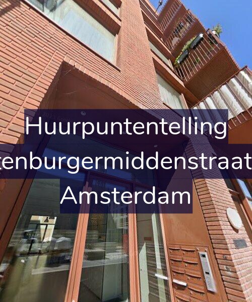 Foto gevel Huurpuntentelling voor Oostenburgermiddenstraat 683, Amsterdam