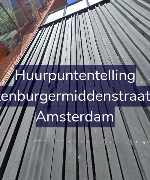 Foto gevel Huurpuntentelling voor Oostenburgermiddenstraat 699, Amsterdam