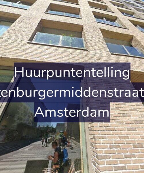 Foto gevel Huurpuntentelling voor Oostenburgermiddenstraat 653, Amsterdam