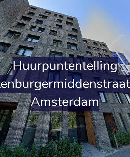 Foto gevel Huurpuntentelling voor Oostenburgermiddenstraat 763, Amsterdam