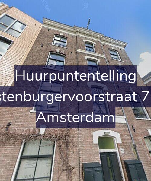 Foto gevel Huurpuntentelling voor Oostenburgervoorstraat 79-D, Amsterdam
