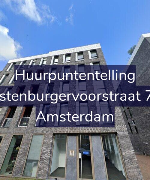 Foto gevel Huurpuntentelling voor Oostenburgervoorstraat 7-A, Amsterdam
