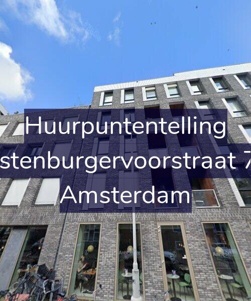 Foto gevel Huurpuntentelling voor Oostenburgervoorstraat 7-C, Amsterdam