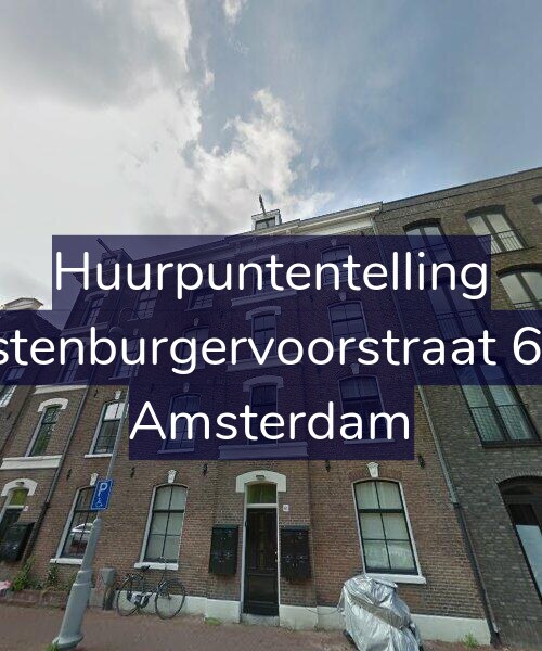 Foto gevel Huurpuntentelling voor Oostenburgervoorstraat 61-E, Amsterdam