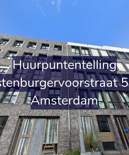 Foto gevel Huurpuntentelling voor Oostenburgervoorstraat 51-C, Amsterdam