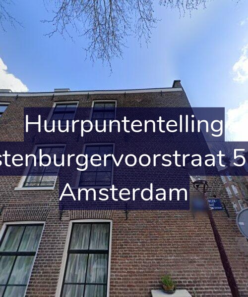Foto gevel Huurpuntentelling voor Oostenburgervoorstraat 59-A, Amsterdam