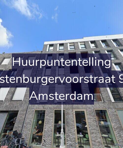Foto gevel Huurpuntentelling voor Oostenburgervoorstraat 9-G, Amsterdam