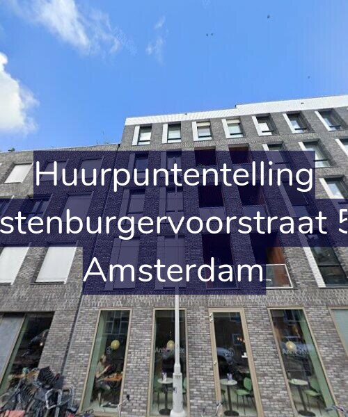 Foto gevel Huurpuntentelling voor Oostenburgervoorstraat 5-B, Amsterdam