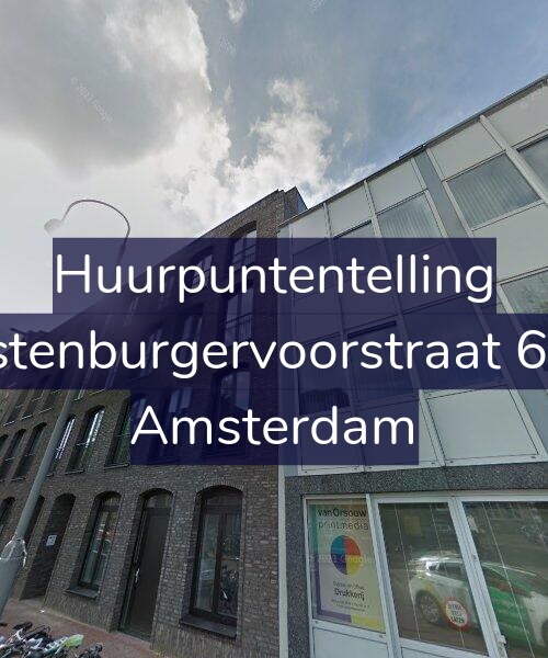 Foto gevel Huurpuntentelling voor Oostenburgervoorstraat 63-K, Amsterdam
