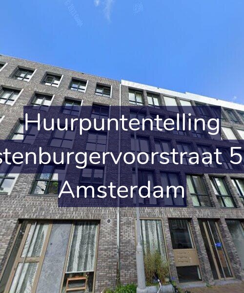 Foto gevel Huurpuntentelling voor Oostenburgervoorstraat 55-C, Amsterdam