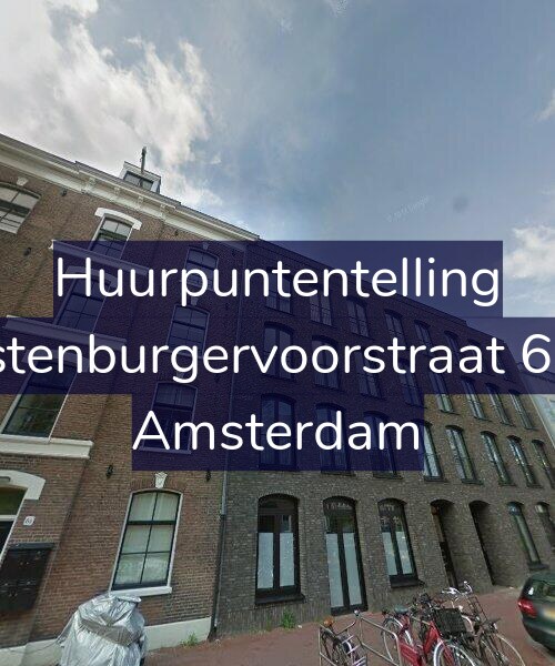 Foto gevel Huurpuntentelling voor Oostenburgervoorstraat 63-C, Amsterdam