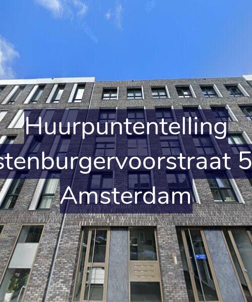 Foto gevel Huurpuntentelling voor Oostenburgervoorstraat 51-F, Amsterdam