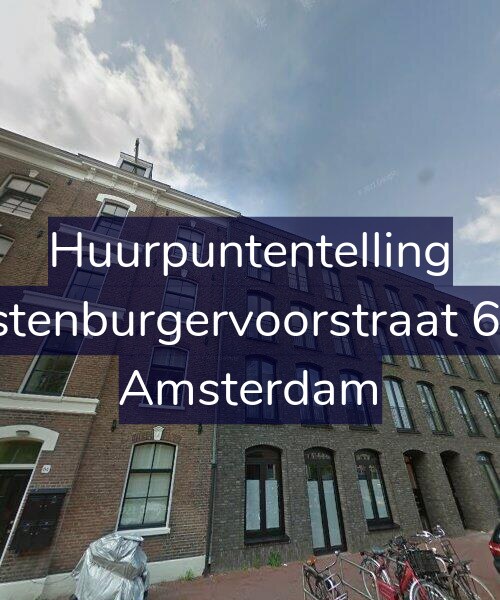 Foto gevel Huurpuntentelling voor Oostenburgervoorstraat 63-E, Amsterdam