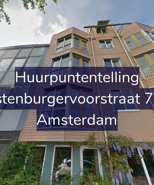 Foto gevel Huurpuntentelling voor Oostenburgervoorstraat 77-C, Amsterdam