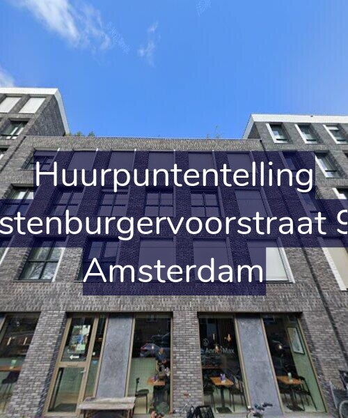 Foto gevel Huurpuntentelling voor Oostenburgervoorstraat 9-D, Amsterdam