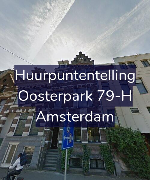 Foto gevel Huurpuntentelling voor Oosterpark 79-H, Amsterdam