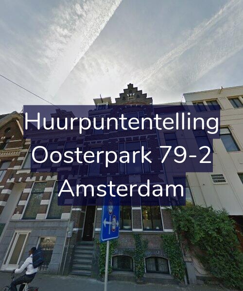 Foto gevel Huurpuntentelling voor Oosterpark 79-2, Amsterdam