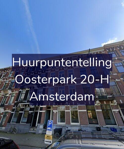 Foto gevel Huurpuntentelling voor Oosterpark 20-H, Amsterdam