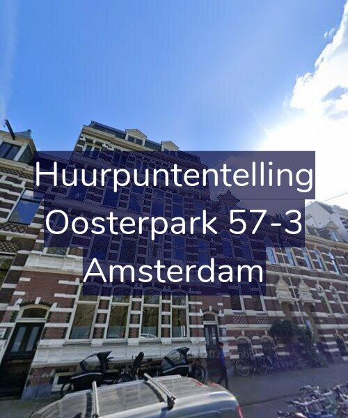 Foto gevel Huurpuntentelling voor Oosterpark 57-3, Amsterdam
