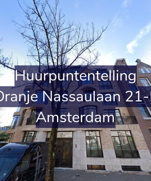 Foto gevel Huurpuntentelling voor Oranje Nassaulaan 21-E, Amsterdam
