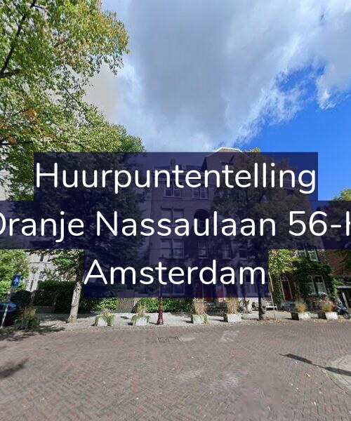 Foto gevel Huurpuntentelling voor Oranje Nassaulaan 56-H, Amsterdam