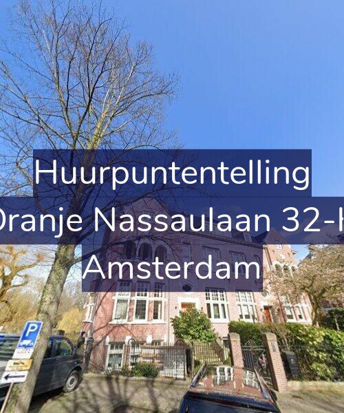 Foto gevel Huurpuntentelling voor Oranje Nassaulaan 32-H, Amsterdam