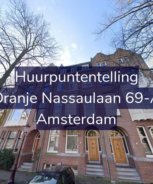 Foto gevel Huurpuntentelling voor Oranje Nassaulaan 69-A, Amsterdam