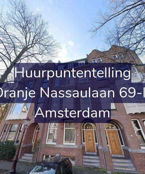 Foto gevel Huurpuntentelling voor Oranje Nassaulaan 69-B, Amsterdam