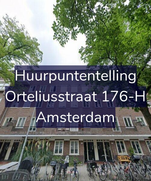 Foto gevel Huurpuntentelling voor Orteliusstraat 176-H, Amsterdam