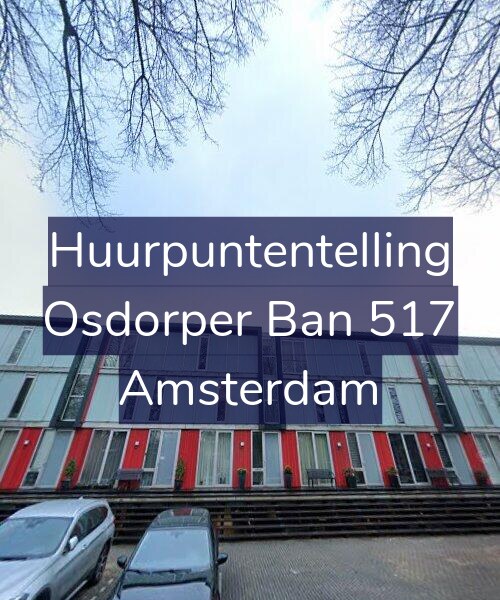 Foto gevel Huurpuntentelling voor Osdorper Ban 517, Amsterdam